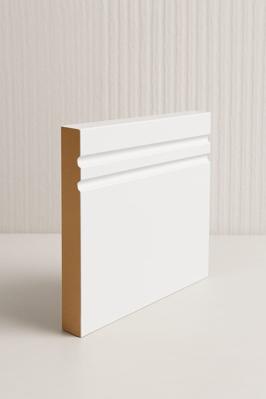 Double-Groove Skirting Board